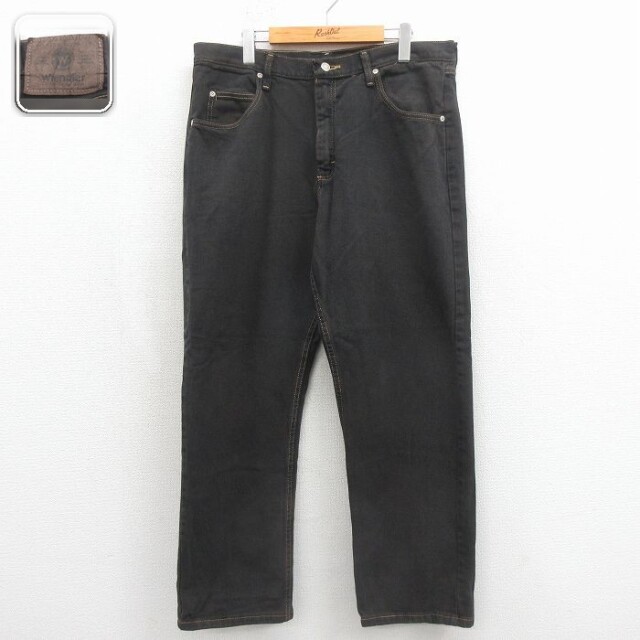 【20%OFF】ラングラー ジーンズ ブラウン 実寸W36 | 古着