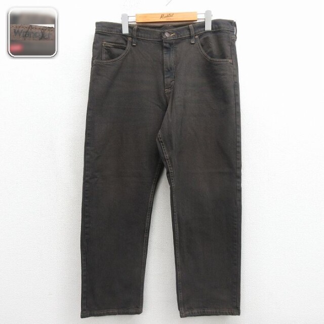 【20%OFF】ラングラー ジーンズ ブラウン 実寸W37 | 古着