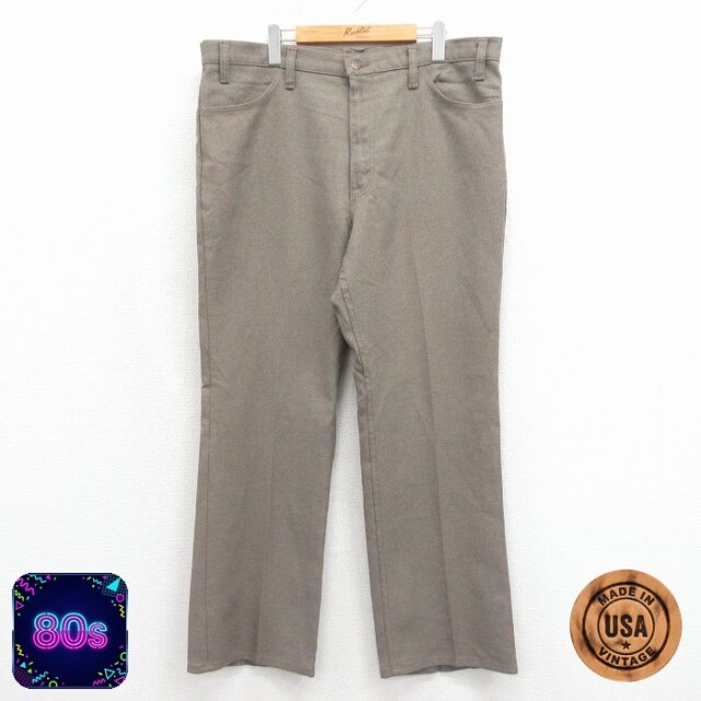 リーバイス517 80s パンツ ブーツカット ベージュ 実寸W40 | 古着