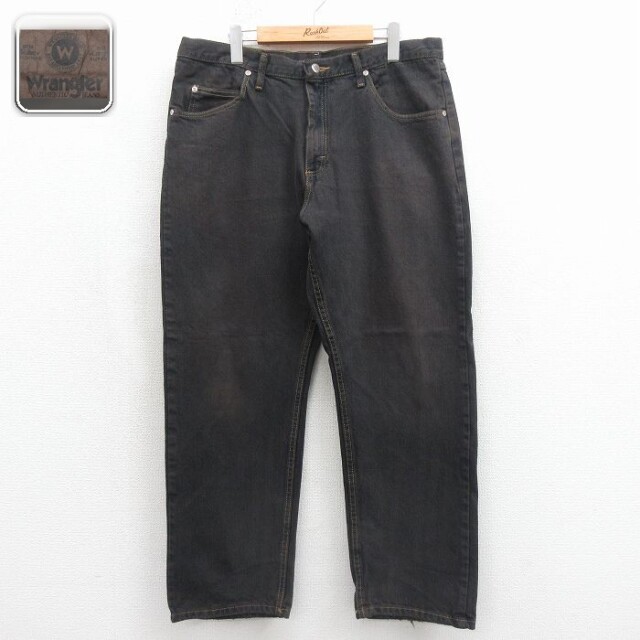 【20%OFF】ラングラー ジーンズ ブラウン 実寸W36 | 古着