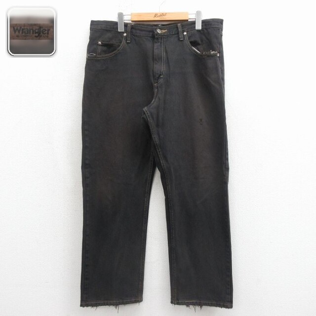 【20%OFF】ラングラー ジーンズ ブラウン 実寸W37 | 古着