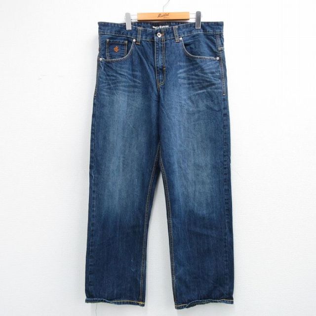 Roca Wear ジーンズ ネイビー 実寸W38 | 古着