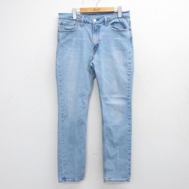 古着通販 W33☆古着 リーバイス Levis 511 ジーンズ メンズ ヒゲ