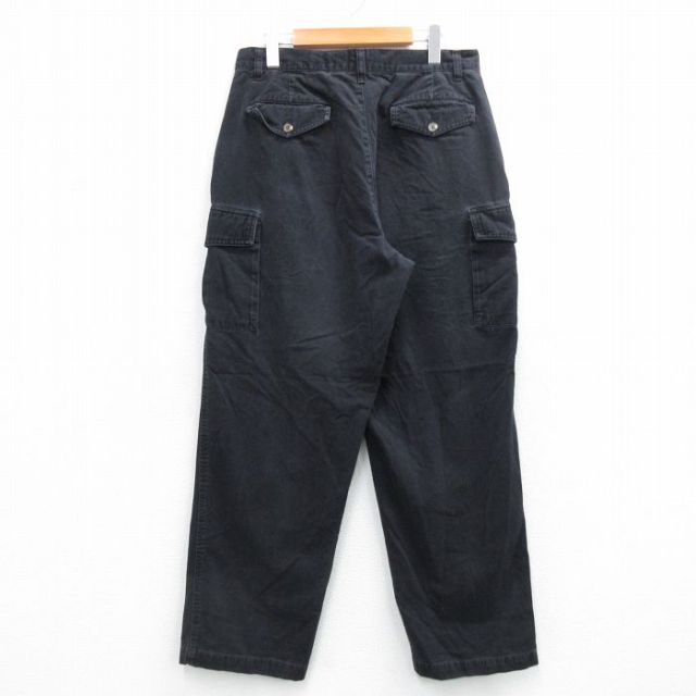 パンツ 00s eddie bauer gimmick wide cargo pants 古着通販 W33☆古着 エディーバウアー カーゴ パンツ メンズ 00年代