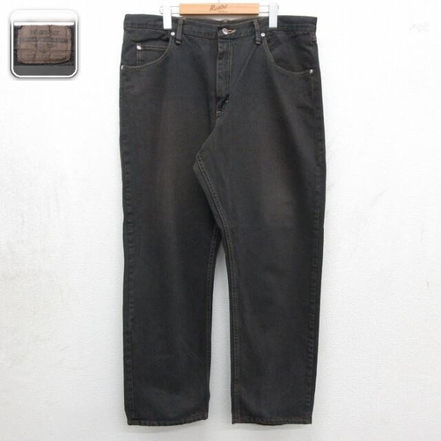 【20%OFF】ラングラー ジーンズ ブラウン 実寸W38 | 古着
