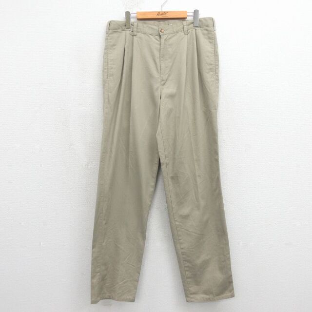 ピューリタン 00s パンツ ベージュ 実寸W33 | 古着