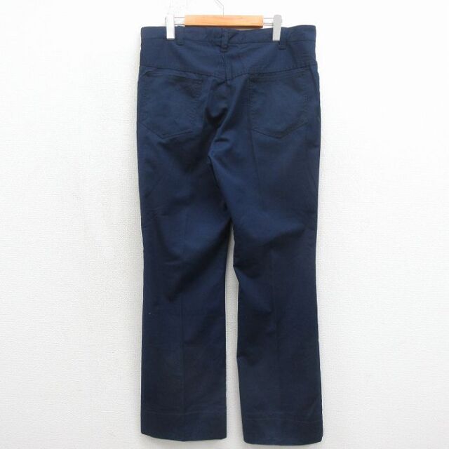 古着通販 W35☆古着 ワーク パンツ メンズ 80年代 80s ネイビー