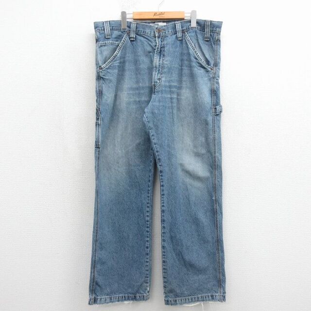 古着通販 W38☆古着 リーバイス Levis ペインター パンツ メンズ ヒゲ