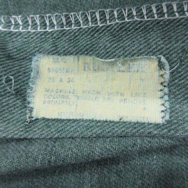 古着通販 W33☆古着 ラスラー ジーンズ メンズ 80年代 80s USA製
