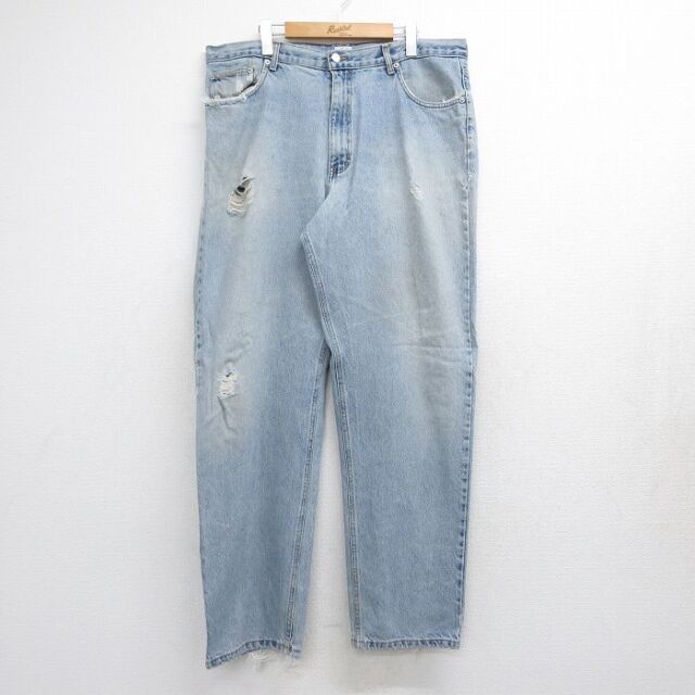 カルバンクライン 90s ジーンズ ネイビー 実寸W38 | 古着