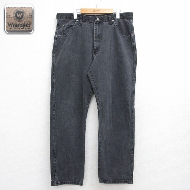 【20%OFF】ラングラー ジーンズ ブラック 実寸W38 | 古着