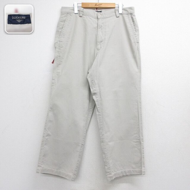 【20%OFF】ドッカーズ パンツ ベージュ 実寸W34 | 古着