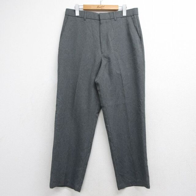 デッドストック リーバイス アクションスラックス グレー 未使用 W33 90s 古着通販 W34☆古着 リーバイス Levis アクション スラックス パンツ