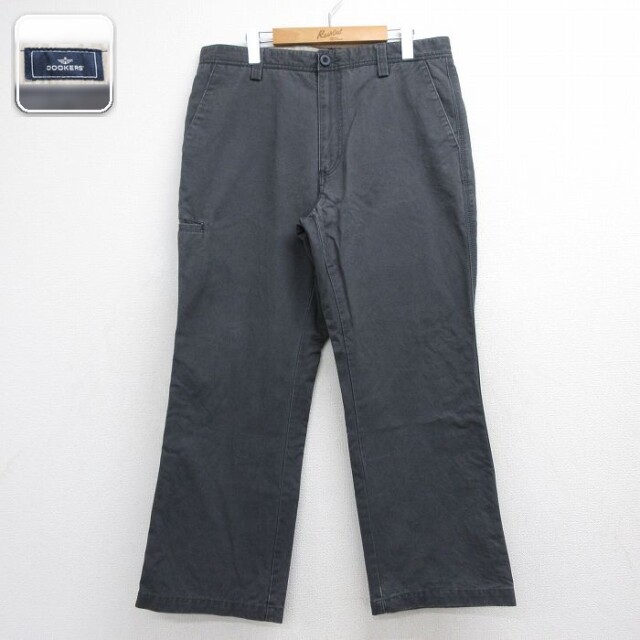 【20%OFF】ドッカーズ パンツ グレー 実寸W34 | 古着