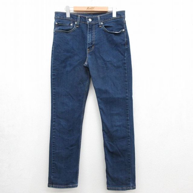古着通販 W33☆古着 リーバイス Levis 511 ジーンズ メンズ ネイビー