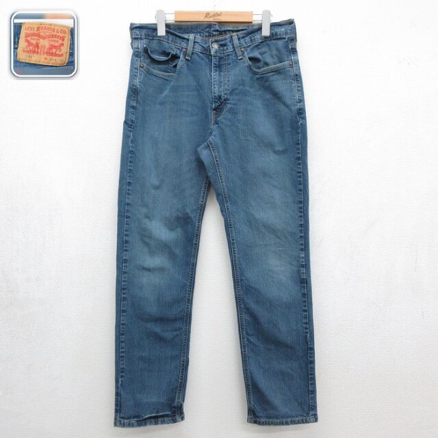 【20%OFF】リーバイス541 ジーンズ ネイビー 実寸W34 | 古着