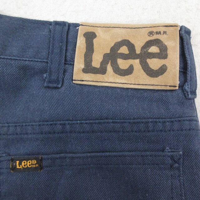 最終値　Lee USA製 デニムパンツ 46×32 濃紺 タロン42 古着通販 W31☆古着 リー Lee パンツ メンズ 80年代 80s USA製 タロン