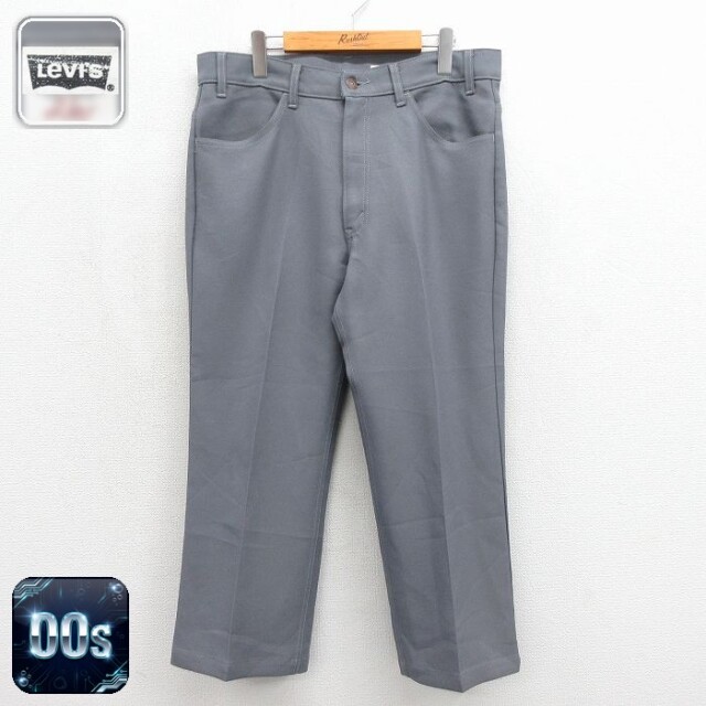 リーバイス517 00s パンツ ブーツカット グレー 実寸W34 | 古着