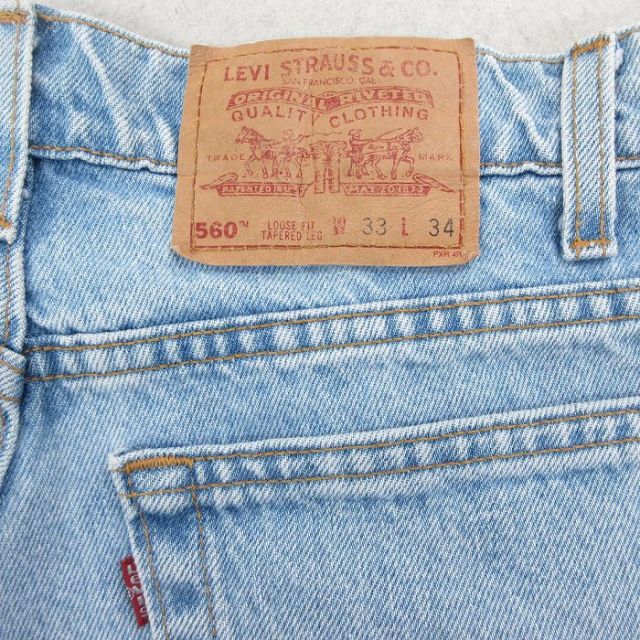 古着通販 W33☆古着 リーバイス Levis 560 ジーンズ メンズ 90年代 90s