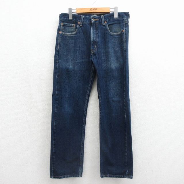 古着通販 W33☆古着 リーバイス Levis ジーンズ メンズ ヒゲ コットン