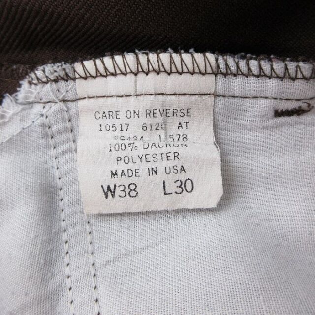 古着通販 W37☆古着 リーバイス Levis 517 パンツ メンズ 80年代 80s
