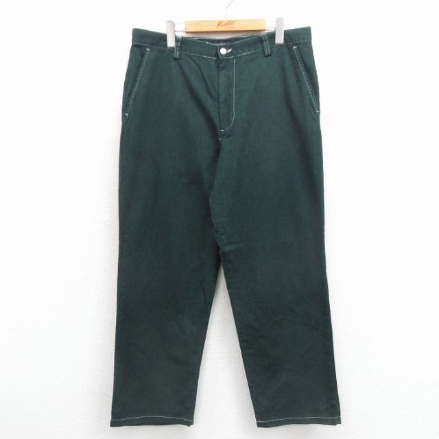 ドッカーズ パンツ グリーン 実寸W36 | 古着