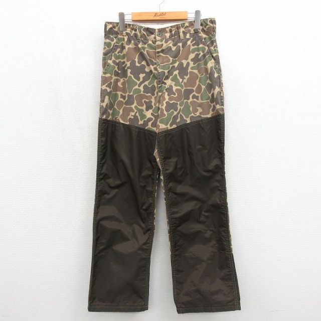 古着通販 W32☆古着 SAFTBAK ハンティング パンツ メンズ 90年代 90s