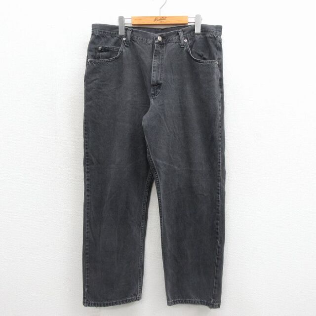ラングラー デニムパンツ ブラック 実寸W38 | 古着