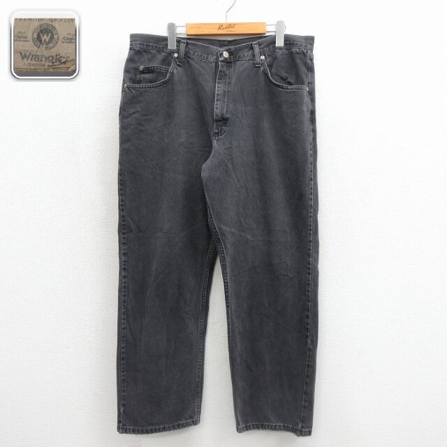 ラングラー デニムパンツ ブラック 実寸W38 | 古着