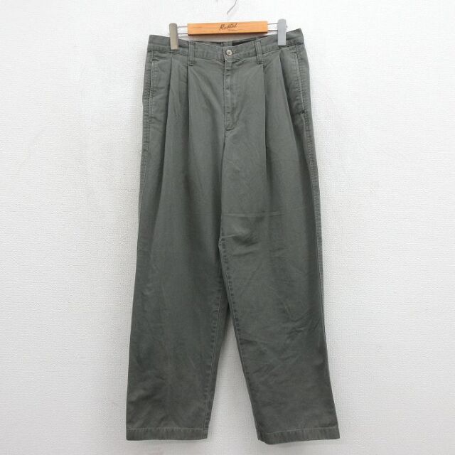 エディーバウアー 00s パンツ カーキ 実寸W32 | 古着