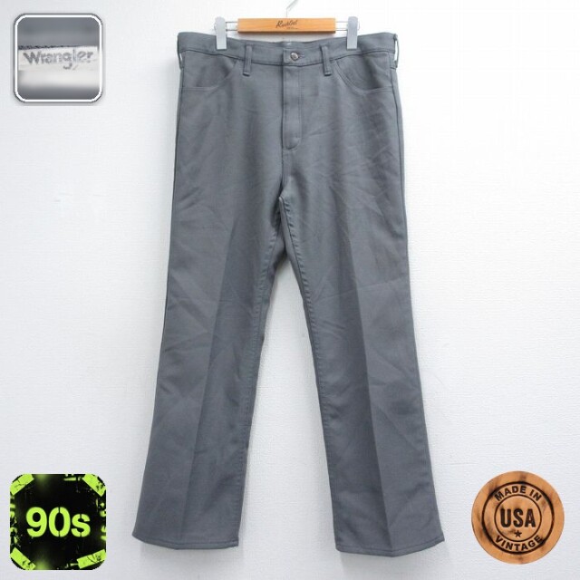 ラングラー 90s パンツ グレー 実寸W36 | 古着