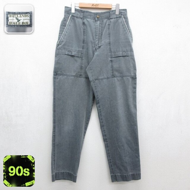 ビューグルボーイ 90s パンツ グレー 実寸W30 | 古着