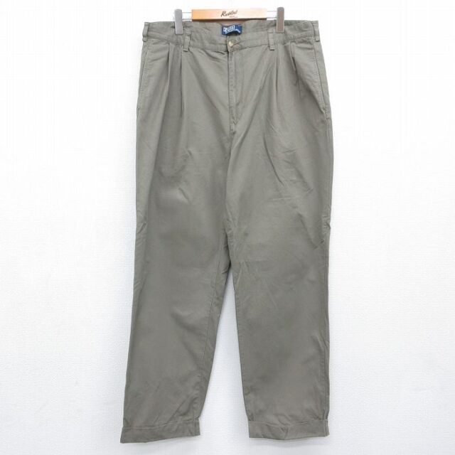 ラルフローレン 90s パンツ ブラウン 実寸W37 | 古着