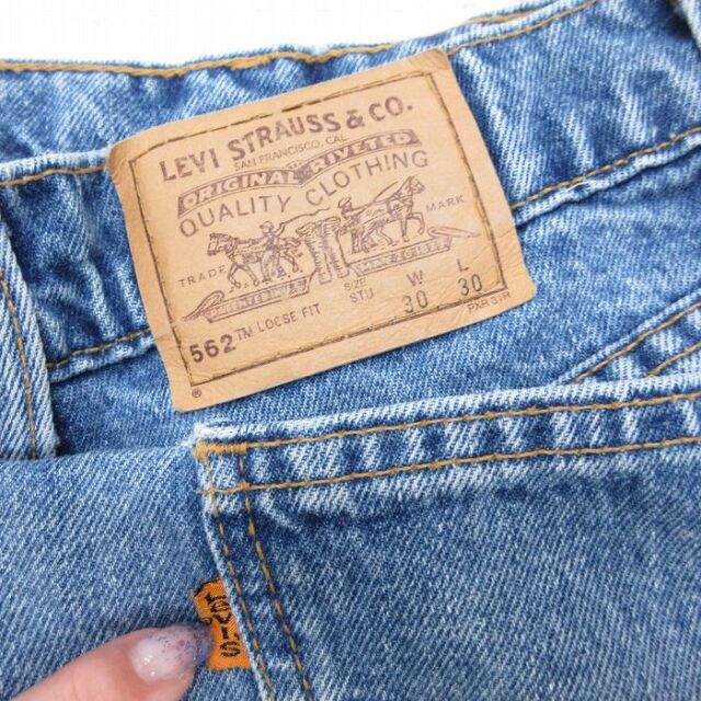 古着通販 W29☆古着 リーバイス Levis 562 ジーンズ メンズ 90年代 90s
