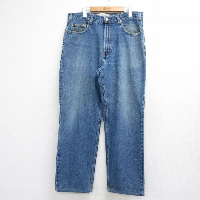 古着通販 W38☆古着 リーバイス Levis 569 ジーンズ メンズ ヒゲ