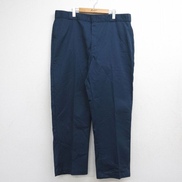 ディッキーズ 80s ワークパンツ ネイビー 実寸W42 | 古着