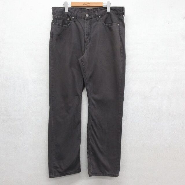 リーバイス514 パンツ ブラック 実寸W36 | 古着
