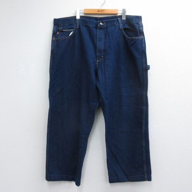 レッドキャップ ペインターパンツ デニム ネイビー 実寸W42 | 古着