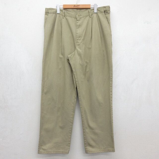 ディッキーズ ワークパンツ ベージュ 実寸W38 | 古着