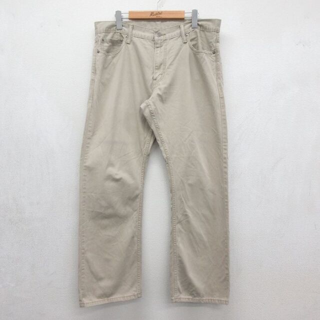 リーバイス W36 パンツ ベージュ 実寸W36 | 古着
