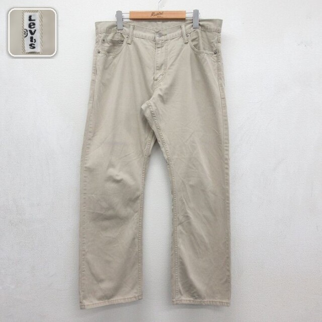 リーバイス W36 パンツ ベージュ 実寸W36 | 古着