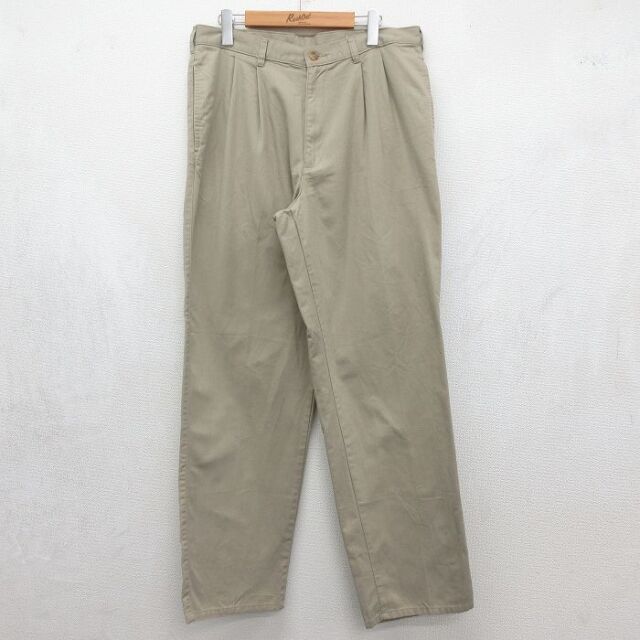ピューリタン 00s パンツ ベージュ 実寸W33 | 古着