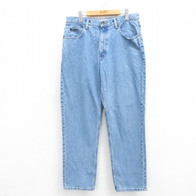 エルエルビーン ジーンズ ネイビー 実寸W33 | 古着