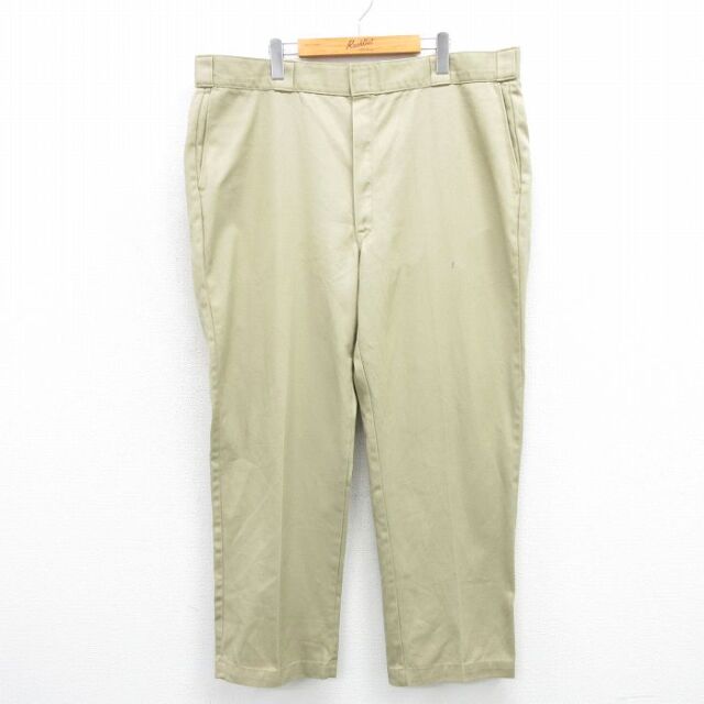ディッキーズ 90s ワークパンツ ベージュ 実寸W42 | 古着