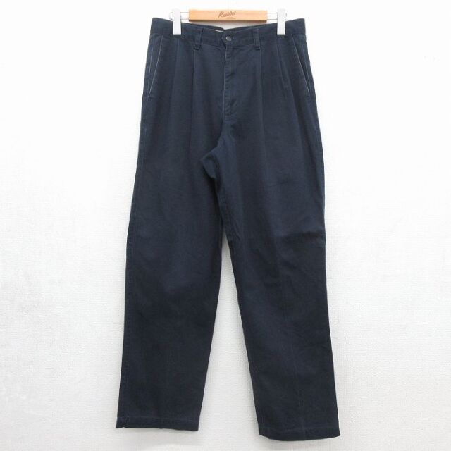 ドッカーズ 00s パンツ ネイビー 実寸W32 | 古着