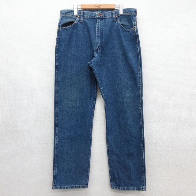 古着通販 W32☆古着 リーバイス Levis 569 ジーンズ メンズ ヒゲ 紺 デニム