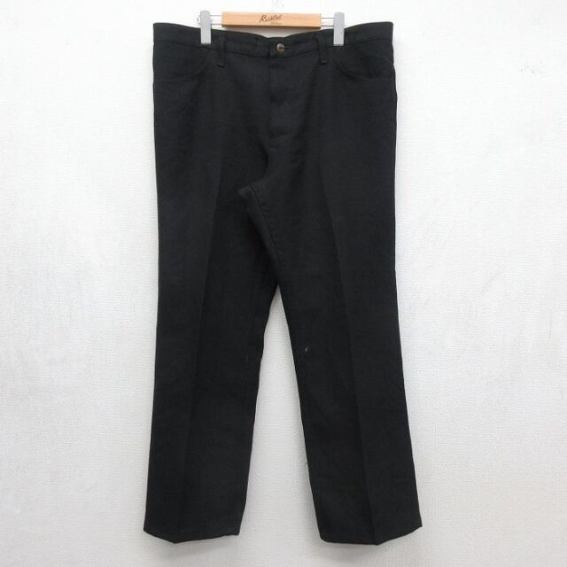 ラングラー パンツ ブラック 実寸W38 | 古着