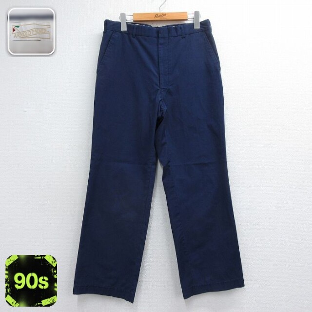 アーノルドパーマー 90s パンツ ネイビー 実寸W32 | 古着