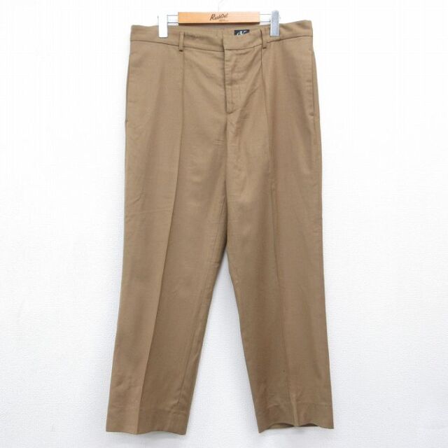 カルバンクライン 90s スラックス ブラウン 実寸W34 | 古着
