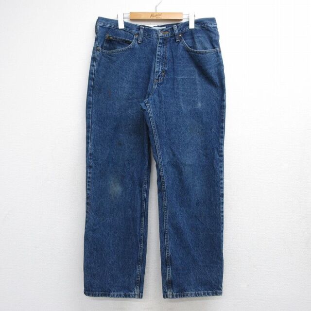 リー 90s ジーンズ ネイビー 実寸W36 | 古着